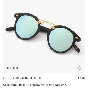 KREWE St Louis II Black + Mirror 24k
